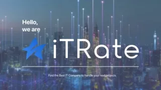 Hello, we are iTRate