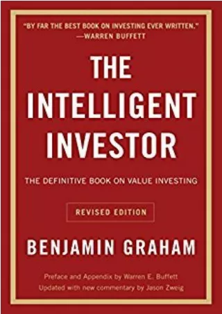 E Books The Intelligent Investor online books