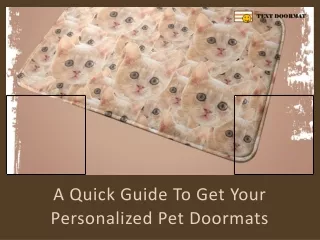 a quick guide to get your personalized