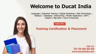 welcome to ducat india