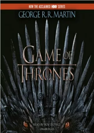 Kindle books A Game of Thrones (A Song of Ice and Fire, #1) online books