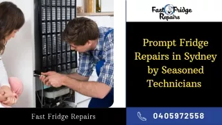 Affordable Fridge Repairs in Sydney and Ashfield