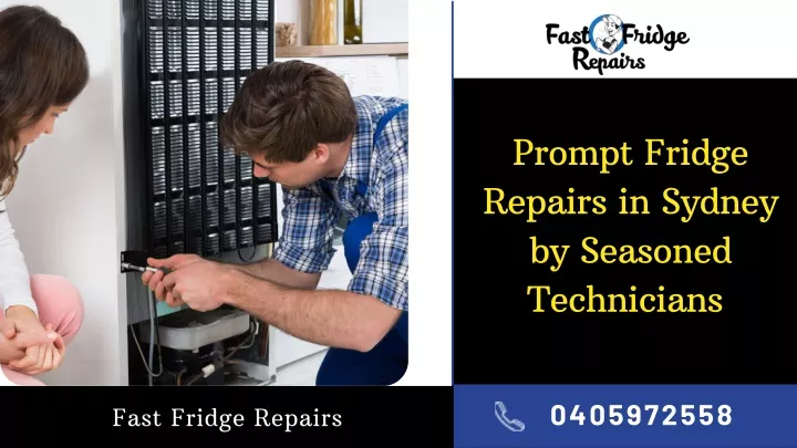 prompt fridge repairs in sydney by seasoned