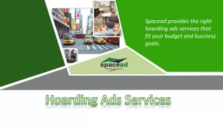 Hoarding Ads Services