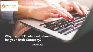Why have SEO site evaluations for your Utah Company