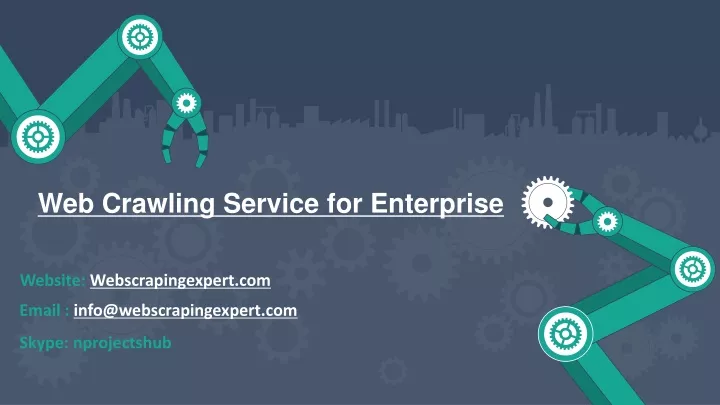 web crawling service for enterprise