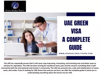 UAE Green Visa A Complete Guide
