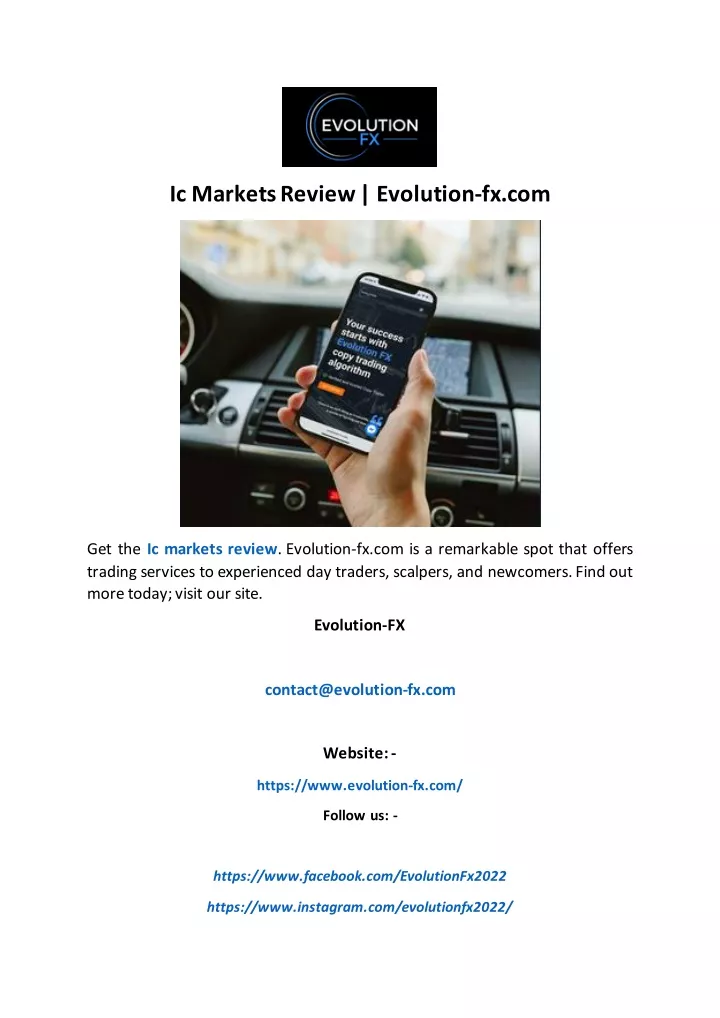 ic markets review evolution fx com