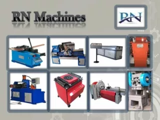 RN Machines! Pipe Swaging Machine Manufacturer, Suppliers, Exporters