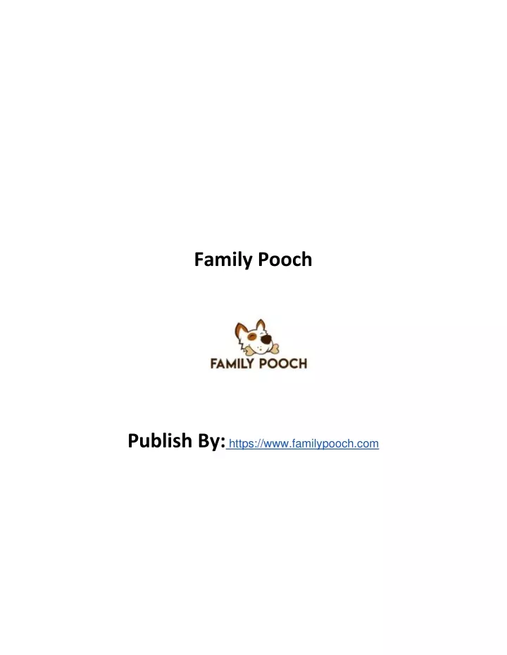 family pooch
