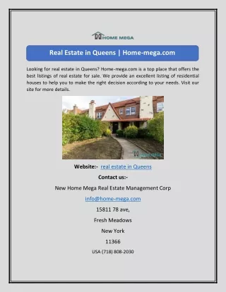 real estate in queens home mega com