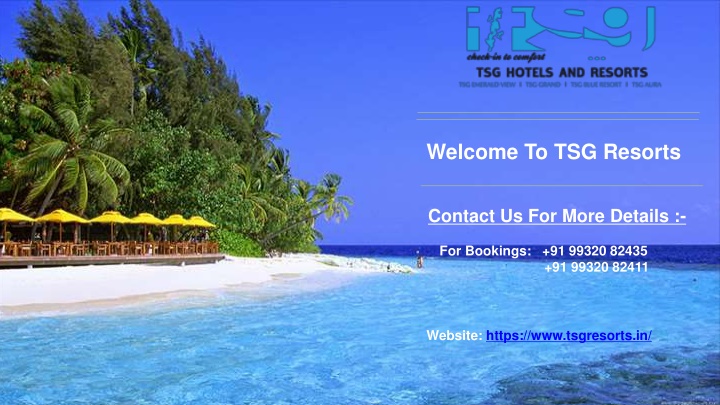 welcome to tsg resorts