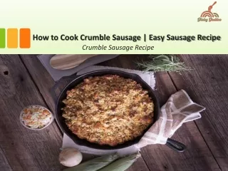 How to Cook Crumble Sausage Easy Sausage Recipe..