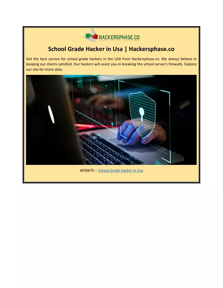 school grade hacker in usa hackersphase co