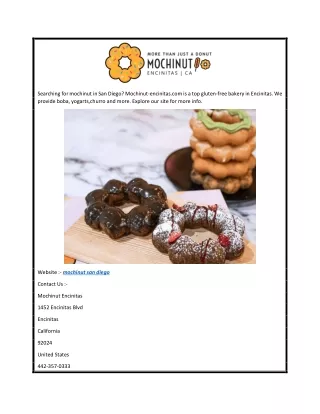 Mochinut San Diego  Mochinut-encinitas.com