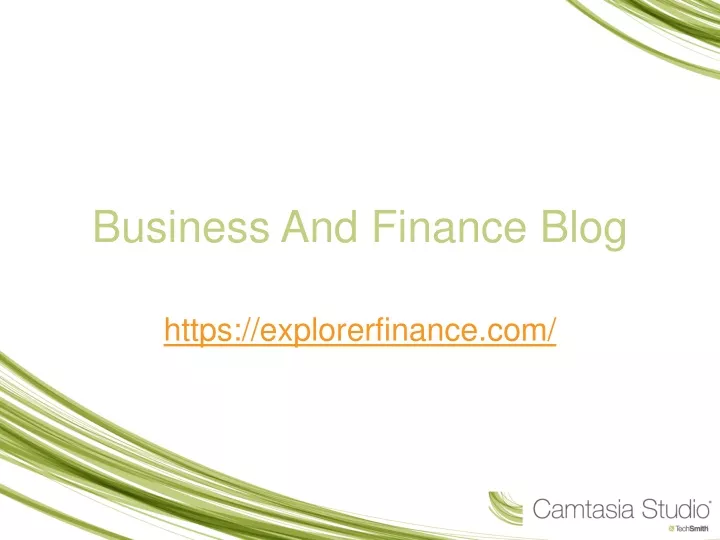 business and finance blog