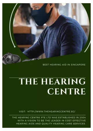 hearing aid singapore - The Hearing Centre