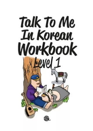 eBooks online Talk To Me In Korean Workbook Level 1 full pages
