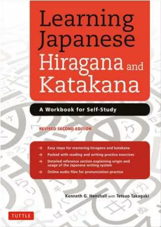 Read EPUB Learning Japanese Hiragana and Katakana: A Workbook for Self-Study online books
