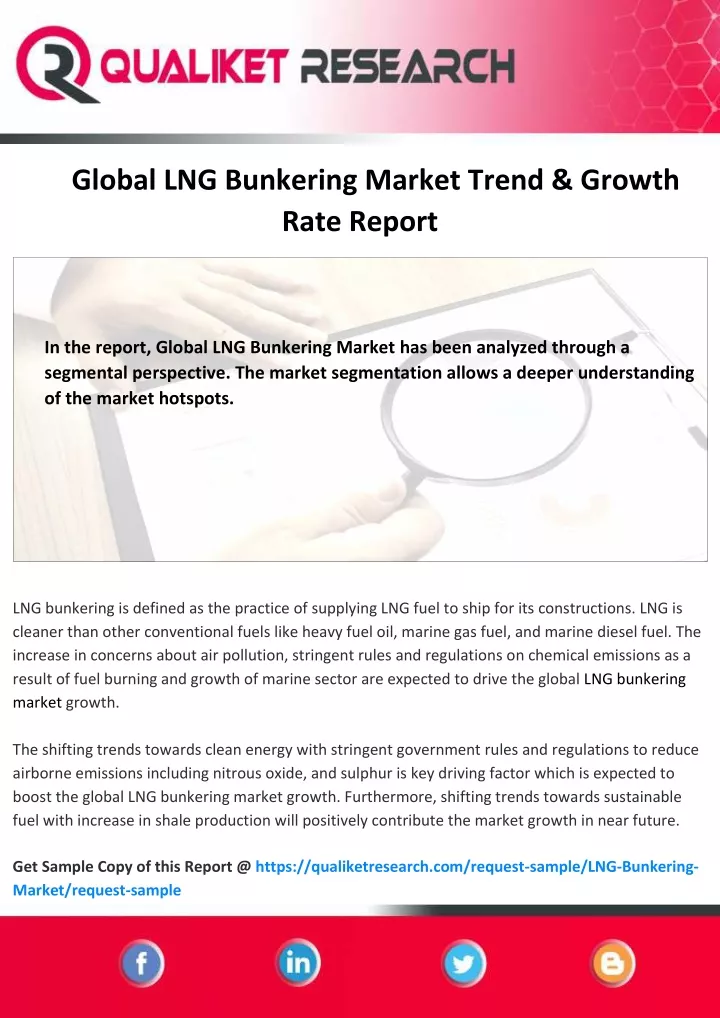 PPT Global LNG Bunkering Market PowerPoint Presentation Free