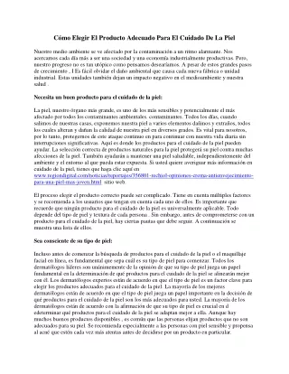 Esta Guía Completa Lo Ayudará A Elegir Los Productos Correctos Para El Cuidado D