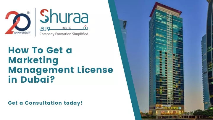 how to get a marketing management license in dubai