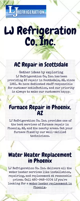 Furnace Repair in Scottsdale