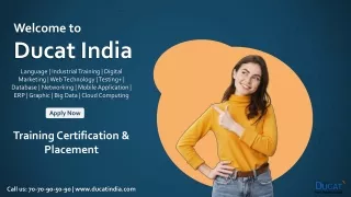 welcome to ducat india