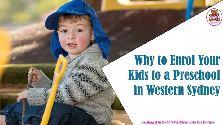 why to enrol your kids to a preschool in western