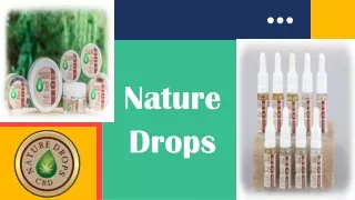 Buy CBD Skincare Products with Nature Drops