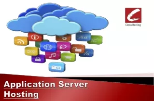 application server hosting