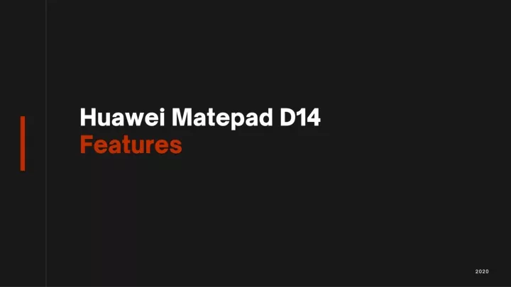 huawei matepad d14 features