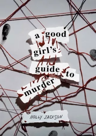 E Books A Good Girl's Guide to Murder (A Good Girl's Guide to Murder, #1) online books