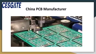 China PCB Manufacturer