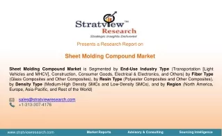 Sheet Molding Compound Market Size, Share & Forecast