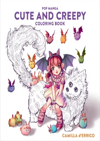 Mobi online Pop Manga Cute and Creepy Coloring Book ([Read online])