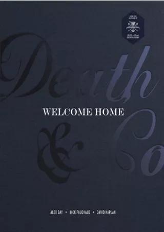 Kindle Unlimited Death & Co Welcome Home: [A Cocktail Recipe Book] books online
