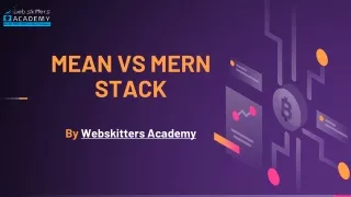 MERN Stack vs MEAN Stack