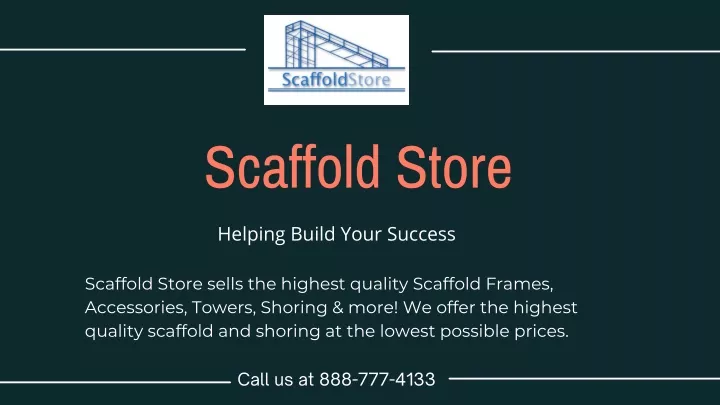 scaffold store
