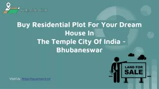 Buy land in Bhubaneswar (720-564-8119)