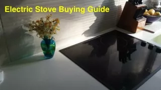 Electric Stove Buying Guide