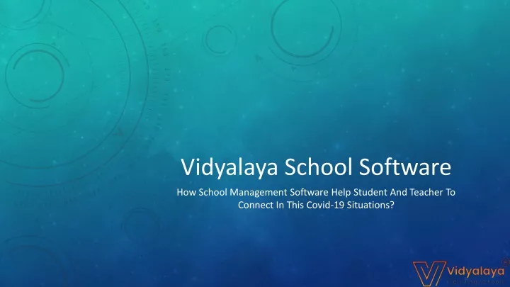 vidyalaya school software