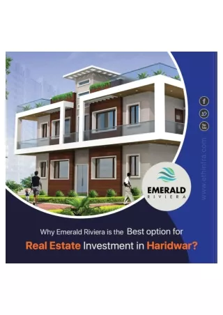 Why Emerald Riviera is the best option for real estate investment?