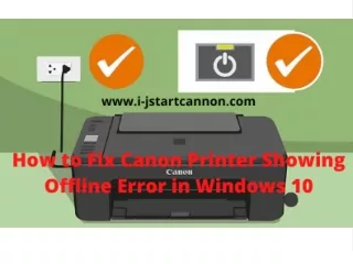 How to fix canon printer
