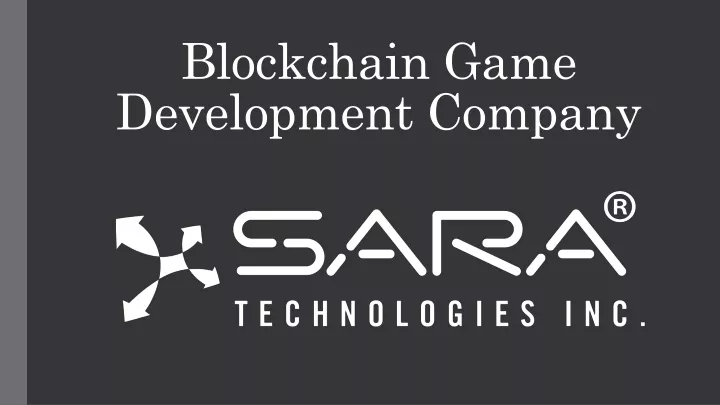 blockchain game development company