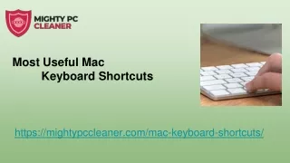 Most Useful Mac  Keyboard Shortcuts