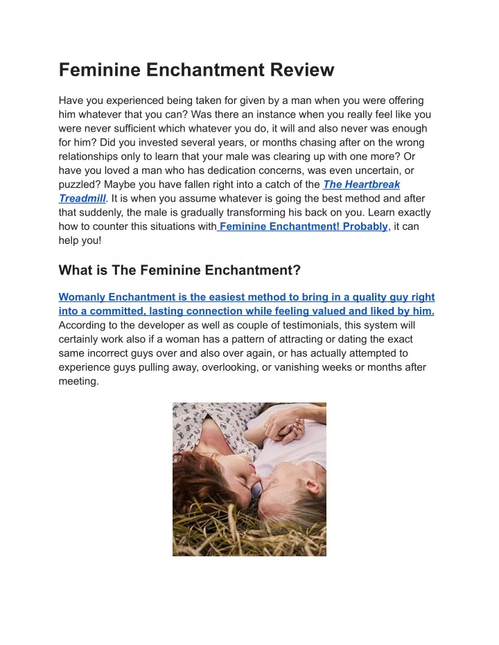 feminine enchantment review