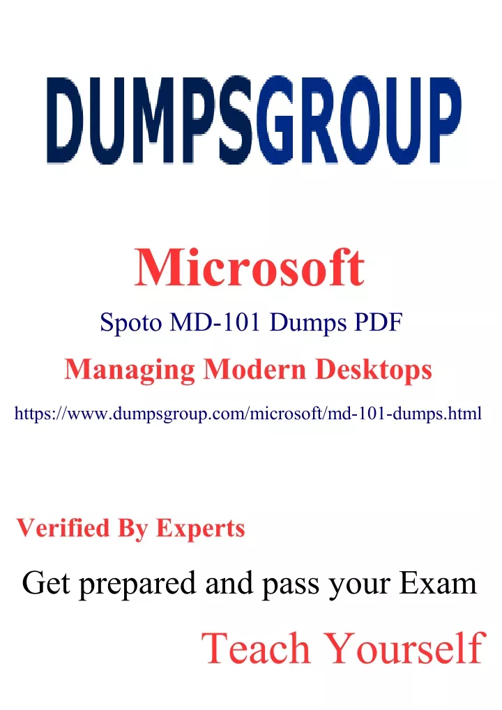 microsoft spoto md 101 dumps pdf managing modern