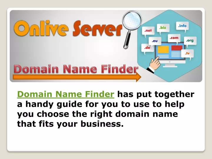 domain name finder has put together a handy guide