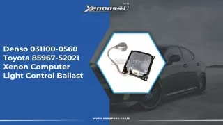 denso 031100 0560 toyota 85967 52021 xenon